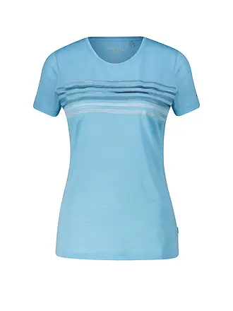 MERU | Maglietta funzionale da donna Trelleborg Woolmix | hellblau